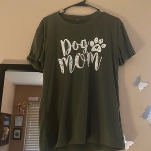 Dog mom t shirt